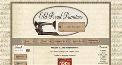 Desktop Screenshot of oldroadprimitives.com